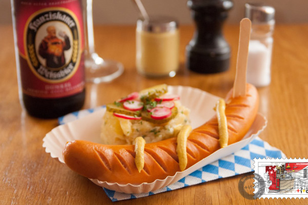 Box Bockwurst + bière au choix