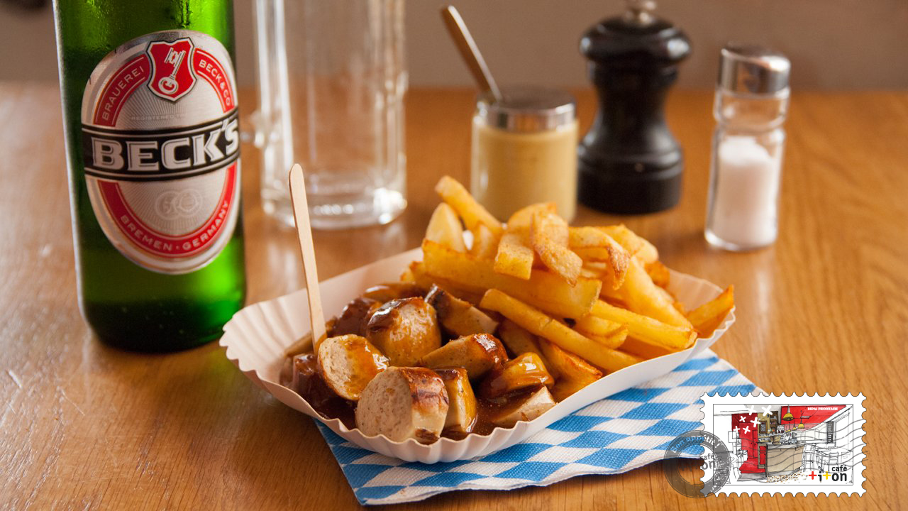 Box Currywurst + Bière au choix